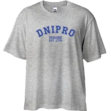 Футболка Oversize "місто Дніпро" (англ.)