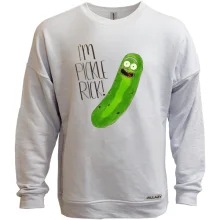Свитшот без начеса I'm pickle Rick!