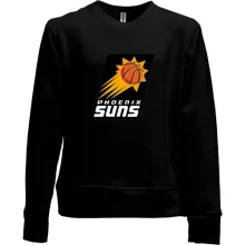 Детский свитшот без начеса с летящим мячом и надписью Phoenix Suns