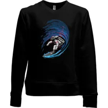 Детский свитшот без начеса Space Surfer