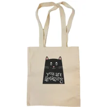 Сумка шоппер Black Cat Черный кот