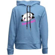 Детское худи без начеса Kawaii Panda (Кавай Панда)