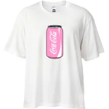 Футболка Oversize з банкою Коли в стилі Barbie