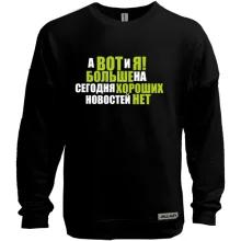 Свитшот без начеса А вот и я (больше новостей нет)