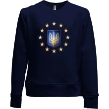 Дитячий світшот без начосу Україна це Європа