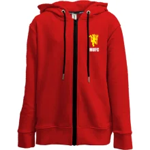 Дитяче худі на блискавці MU FC devil