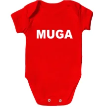 Дитяче боді MUGA (Make ukraine Great Again)