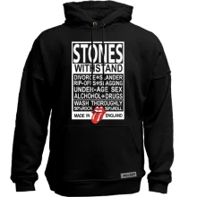Худи без начеса Rolling Stones Made in Englad