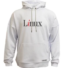 Худи без начеса Linux