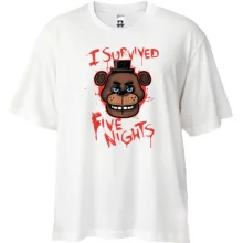 Футболка Oversize I survived Five Nights