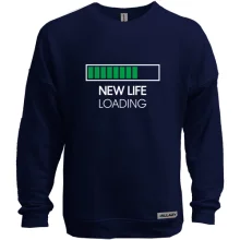 Свитшот без начеса New Life loading