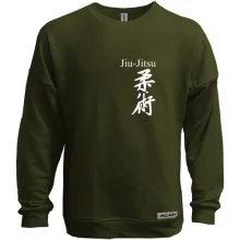 Свитшот без начеса Иероглиф Jiu-Jitsu