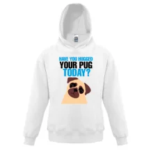 Детская толстовка Hug your pug