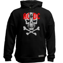 Худи без начеса ACDC skull