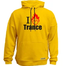 Худи без начеса I love Trance (3)