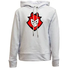 Детское худи без начеса G2 eSports (красный лого)