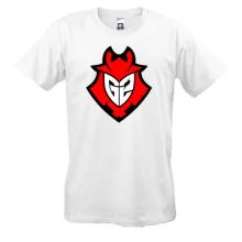 Футболка G2 eSports (красный лого)