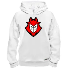 Худи BASE G2 eSports (красный лого)