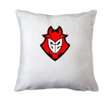 Подушка G2 eSports (красный лого)