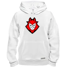 Толстовка G2 eSports (красный лого)