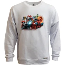 Свитшот без начеса marvel heroes