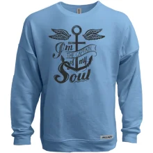 Свитшот без начеса i'm the captain of my soul