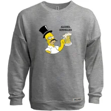 Свитшот без начеса Alcohol Sommelier