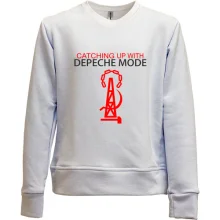Детский свитшот без начеса Depeche Mode catching up this