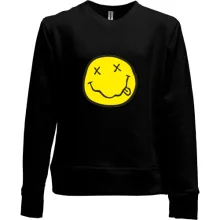 Детский свитшот без начеса NIRVANA Smile