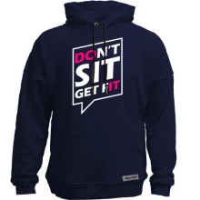 Худи без начеса Dont sit get fit