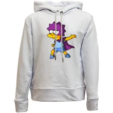 Детское худи без начеса Batgirl Simpson
