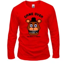 Лонгслив FNAF Freddy Game Over