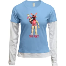 Комбінований лонгслів Five Nights at Freddy’s (Toy Foxy))