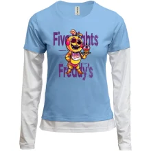Комбинированный лонгслив FNAF Chica ART