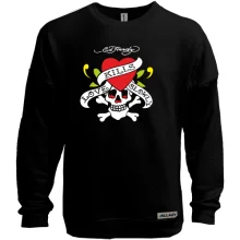 Свитшот без начеса Ed Hardy