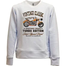 Дитячий світшот без начосу vintage classic moto