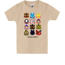 Детская футболка FNAF Pixel Toys