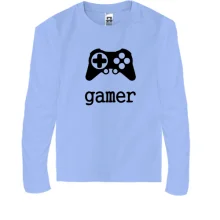 Дитячий лонгслів Gamer з джойстиком