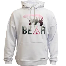 Худи без начеса с медведицей Mama bear