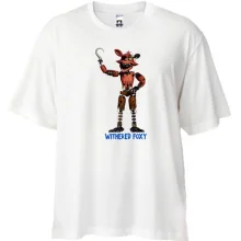 Футболка Oversize Five Nights at Freddy’s (withered foxy)