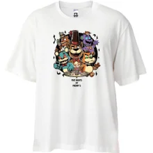 Футболка Oversize FNAF Band