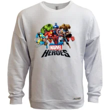 Свитшот без начеса Marvel Heroes (2)