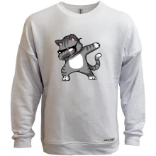 Свитшот без начеса Dabbing Cat