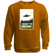 Свитшот без начеса I want to believe