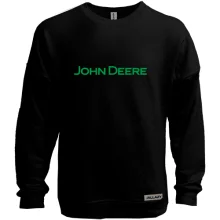 Свитшот без начеса John Deere (надпись)