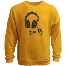 Свитшот без начеса Im Dj