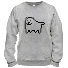 Свитшот Undertale game dog (2)