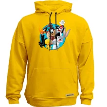 Худи без начеса с героями Looney Tunes