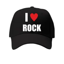 Детская кепка I love Rock