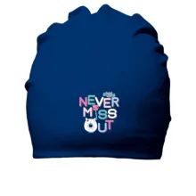 Хлопковая шапка Never miss out